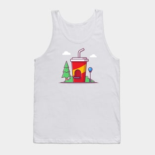 Soda Drink Shop Tank Top